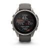 mini: Garmin Fenix 9 Pro SOLAR inReach - 47mm Tytanowy z silikonowym paskiem w kolorze Pebble Gray [010-04338-01] (4)