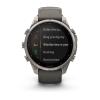 mini: Garmin Fenix 9 Pro SOLAR inReach - 47mm Tytanowy z silikonowym paskiem w kolorze Pebble Gray [010-04338-01] (5)