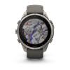 mini: Garmin Fenix 9 Pro SOLAR inReach - 47mm Tytanowy z silikonowym paskiem w kolorze Pebble Gray [010-04338-01] (8)