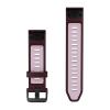 mini: Garmin Pasek Fenix 9 (43mm) (Fioletowy Dark Cherry / Dust Rose) - QuickFit 20 mm, silikonowy, Oryginalny Garmin [010-14506-02] (2)