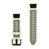 mini: Garmin Pasek Fenix 9 (43mm) (Żółty Citron / Willow) - QuickFit 20 mm, silikonowy, Oryginalny Garmin [010-14506-01] (2)