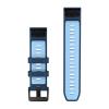 mini: Garmin Pasek Fenix 9 (47mm) (Niebieski Tidal Blue / Ice Blue) - QuickFit 22 mm, silikonowy, Oryginalny Garmin [010-14507-00] (2)