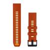Obrazek dla: Garmin Pasek Fenix 9 (47mm) (Pomarańczowy Autumn Orange / Spark Orange)  QuickFit 22 mm, silikonowy, Oryginalny Garmin [0101450703]