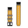 mini: Garmin Pasek Fenix 9 (47mm) (Popielaty Silver Gray / Yellow Flare) - QuickFit 22 mm, silikonowy, Oryginalny Garmin [010-14507-02] (2)