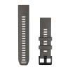 Obrazek dla: Garmin Pasek Fenix 9 (47mm) (Szary Popielaty Pebble Gray / Silver Gray)  QuickFit 22 mm, silikonowy, Oryginalny Garmin [0101450900]