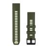 Obrazek dla: Garmin Pasek Fenix 9 (47mm) (Zielony Olive Drab / Citron)  QuickFit 22 mm, silikonowy, Oryginalny Garmin [0101450701]