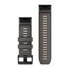mini: Garmin Pasek Fenix 9 (51mm) (Szary Pebble Gray) - QuickFit 26 mm, silikonowy, Oryginalny Garmin [010-14560-00] (2)