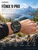 mini: Garmin Fenix 9 Pro - 51mm Tytanowy w kolorze Carbon Gray z powłoką (DLC) z silikonowym paskiem w kolorze Black / Pebble Gray [010-04337-16] (2)