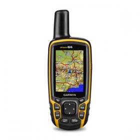 Garmin GPSMAP 64  ręczna nawigacja GPS o dużej wytrzymałości, z kolorowym ekranem, wyświetlaniem map i anteną wysokiej czułości [0100119900]