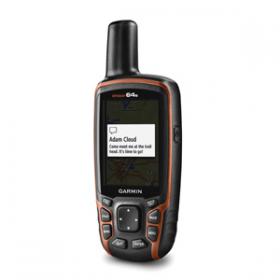 Garmin GPSMAP 64s  ręczna nawigacja GPS o dużej wytrzymałości, z komapsem, barometrem, kolorowym ekranem, wyświetlaniem map i anteną wysokiej czułości [0100119910]