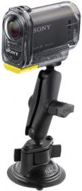 RAM Mounts RAMB2241366U uchwyt na przyssawce do szyby z głowicą obrotową do montażu kamer Sony Action Cam & Sony Action Cam z WiFi
