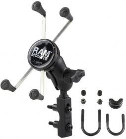 Obrazek 2 dla: RAM Mounts RAMB174AUN10U ram mount uchwyt do Apple iPhone 6s Plus XGrip IV montowany do ramy kierownicy lub do podstawy hamulca / sprzęgła w motocyklu