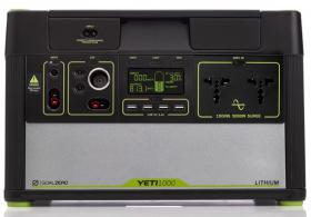 Goal Zero YETI 1000 Lithium (230V) EU universal version, przenośna stacja energii Liion NMC, solarny generator. agregat prądotwórczy. [38201]