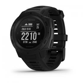 Garmin Instinct Tactical edition kolor czarny  zegarek GPS o wojskowej klasie wytrzymałości 810G, z kompasem, barometrem i profilami sportowymi i wojskowymi [0100206470]
