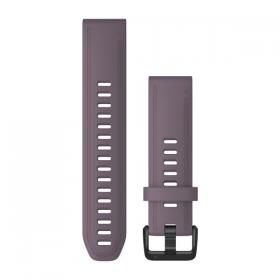 Garmin Pasek Fenix 6S purpurowy  Quick Fit 20 mm, silikonowy, pasuje do Fenix 5S, 5S Plus, D2 Delta S, Oryginalny Garmin [0101287100]