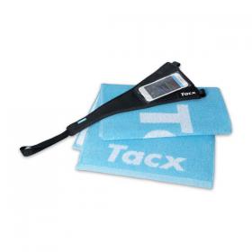 Tacx Osłona przeciwpotowa Sweat Set z kieszenią na telefon i ręcznikiem [T2935]