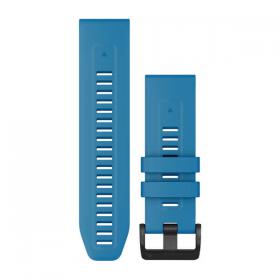 Garmin Pasek Quatix 7X błękitny  QuickFit 26 mm, silikonowy, Oryginalny Garmin [0101311730]