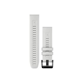 Garmin Pasek Fenix 7 biały carrara white  QuickFit 22 mm, silikonowy, Oryginalny Garmin [0101312300]
