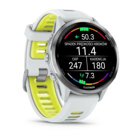 Garmin Forerunner 970 Biały Whitestone [0100296911]