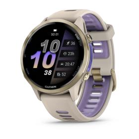 Garmin Forerunner 970 Szaro beżowy French Grey Soft Gold [0100296912]