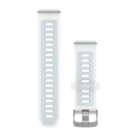 Obrazek dla: Garmin Silikonowy pasek 20 mm Quick Release Forerunner 55, 245, 645 / Vivomove HR, 3, Luxe, Style / Venu / Vivoactive 3, 5  półprzezroczysty Whitestone/Cloud blue [01011251AR]