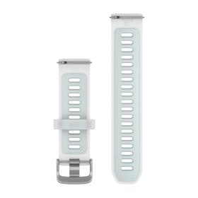 Obrazek 2 dla: Garmin Silikonowy pasek 20 mm Quick Release Forerunner 55, 245, 645 / Vivomove HR, 3, Luxe, Style / Venu / Vivoactive 3, 5  półprzezroczysty Whitestone/Cloud blue [01011251AR]