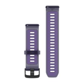Garmin Paski silikonowe 22 mm Quick Release Vivoactive 4 / Venu 2, 3 / Forerunner 255, 265  półprzezroczysty Indygo [01011251AV]