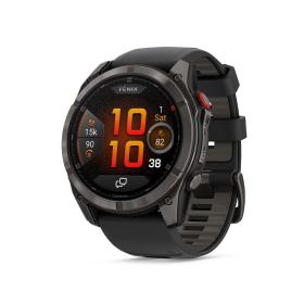 Garmin Fenix 8 PRO 51mm Czarny Sapphire Carbon grey DLC titanium AMOLED [0100319901]