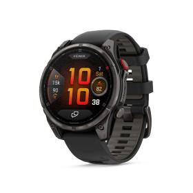 Garmin Fenix 8 PRO 47mm Czarny Sapphire Carbon grey DLC titanium AMOLED [0100319801]