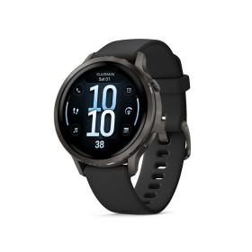 Garmin Venu 4 41mm Czarny Slate z czarnym paskiem [0100301302]