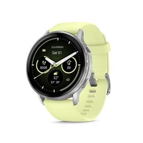 Garmin Venu 4 45mm Srebrny z żółtym paskiem Citron [0100301402]