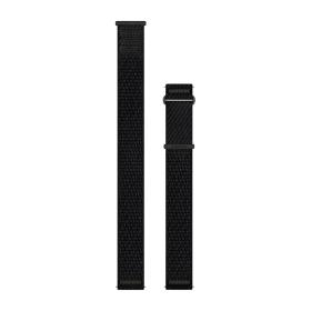 Garmin Materiałowy Sportowy pasek ComfortFit o szerokości 22mm Quick Release  czarny [0101440008]