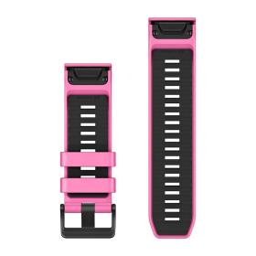 Obrazek 2 dla: Garmin Pasek Fenix 8 (51mm) (Pink aurora różowy Zestaw nurkowy – 3 częściowy)  QuickFit 26 mm, silikonowy, Oryginalny Garmin [0101440902]