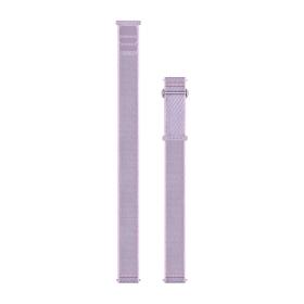 Garmin Materiałowy Sportowy pasek ComfortFit o szerokości 18mm Quick Release  Różowy pudrowy Pink meringue [0101440001]