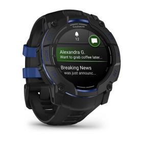 Garmin Instinct 3 50mm AMOLED Black / Bolt blue [0100302003]
