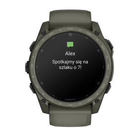 Obrazek 2 dla: Garmin Tactix 8 51mm AMOLED, powłoka Cerakote, zielony oliwkowy Olive Drab [0100455311]