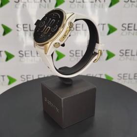 Obrazek 2 dla: Garmin Fenix 8  43mm, ekran AMOLED, Sapphire, Stal, Soft Gold z paskiem piaskowym Dark sandstone [0100290311]