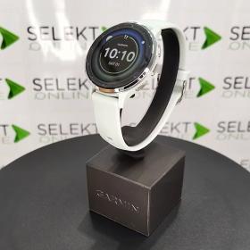 Obrazek 2 dla: Garmin Venu 3S Szaro zielony Szałwiowy Sage Grey z paskiem silikonowym i srebrny bezel [0100278501]
