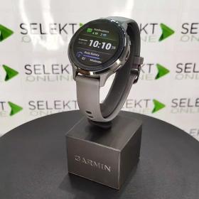Obrazek 2 dla: Garmin Venu 3S Ciemno szary Pebble Gray z paskiem silikonowym i czarny bezel [0100278500]