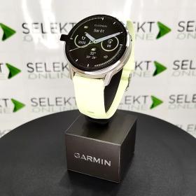 Obrazek 2 dla: Garmin Venu 4 45mm Srebrny z żółtym paskiem Citron [0100301402]