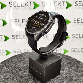 Obrazek 2 dla: Garmin Fenix 8  47mm, ekran AMOLED, Sapphire, Carbon grey DLC titanium z paskiem czarnym [0100290421]