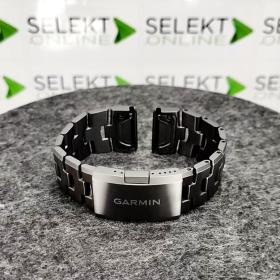 Obrazek 2 dla: Garmin Tytanowa bransoleta z otworami Fenix 6X  Quick Fit 26 mm, szara DLC, pasuje do Fenix 5X, 5X Plus, Fenix 3, Tactix Bravo Charlie Delta, Oryginalna Garmin [0101286409]