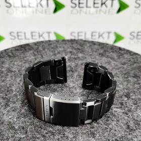 Obrazek 2 dla: Garmin Tytanowa bransoleta Fenix 6X Quick Fit 26 mm karbonowy DLC, pasuje do Fenix 5X, 5X Plus, Fenix 3, Tactix Bravo Charlie Delta, Oryginalna Garmin [0101258000]
