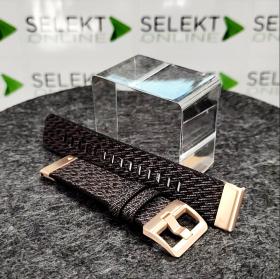 Obrazek 2 dla: Garmin Pasek Fenix 6S czarnozłoty nylonowy  Quick Fit 20 mm, pasuje do Fenix 5S, 5S Plus, D2 Delta S, Oryginalny Garmin [0101287400]