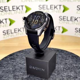 Obrazek 2 dla: Garmin Fenix 8  43mm, ekran AMOLED, Sapphire, Carbon grey DLC titanium z paskiem czarnym [0100290321]