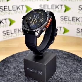 Obrazek 2 dla: Garmin Fenix 8  47mm, ekran AMOLED, Standard, Slate grey z paskiem czarnym [0100290400]