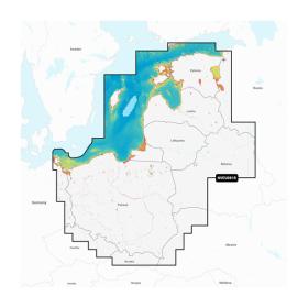 Obrazek dla: Garmin Navionics Vision+ – Morze Bałtyckie Wybrzeże Wschodnie (Polska) NVEU081R [010C126000]