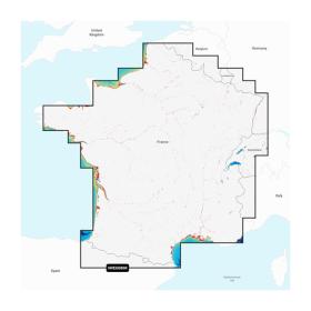 Obrazek dla: Garmin Navionics Vision+ – Francja (Jeziora i Rzeki) NVEU080R [010C125600]