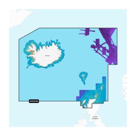 Obrazek dla: Garmin Navionics Vision+ – Islandia i Orkady NVEU043R [010C124600]