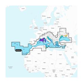 Obrazek dla: Garmin Navionics Vision+ – Morze Śródziemne NVEU643L [010C127200]